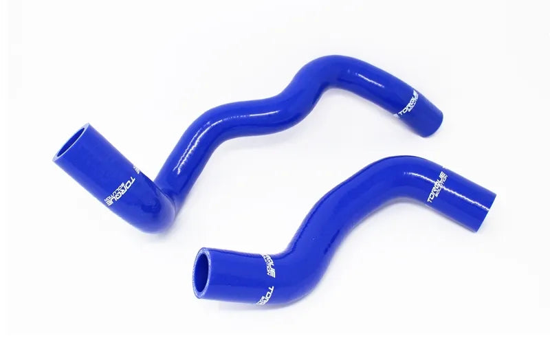 Torque Solution Silicone Radiator Hose Kit (Focus RS 2016+) Blue — fits Ford Focus Gen 3