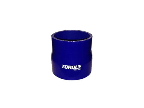 Torque Solution Transition Silicone Coupler - 2.75 inch to 3 inch, Blue