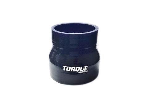 Torque Solution Transition Silicone Coupler - 3 inch to 3.5 inch, Black