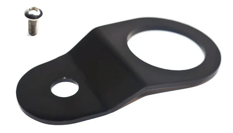 Torque Solution Radiator Mount (Evo 7-9) Black — fits Mitsubishi Lancer