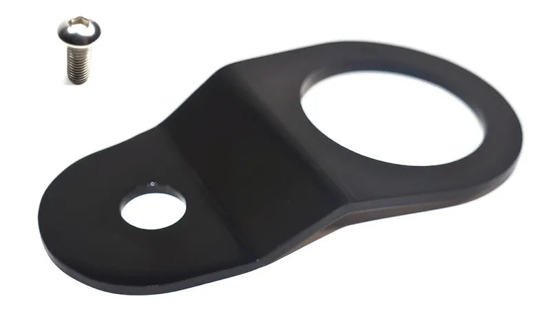 Torque Solution Radiator Mount (Evo 7-9) Black — fits Mitsubishi Lancer