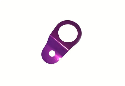 Torque Solution Radiator Mount with Insert (Evo 7-9) Purple