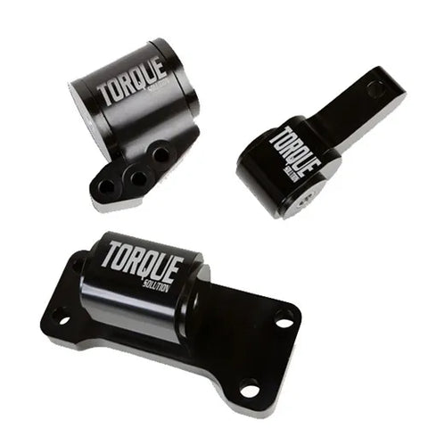 Torque Solution Billet 3-Piece Engine Mount Kit 2 - 5-Speed (EVO 7-9) — fits Mitsubishi Lancer