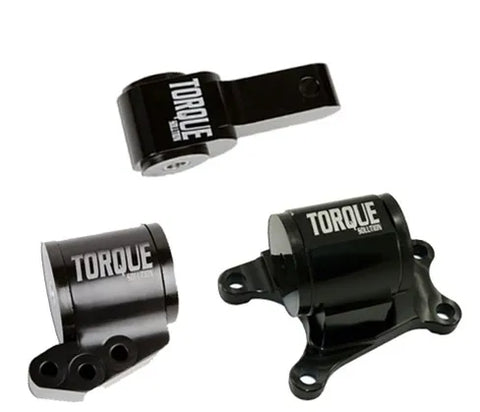 Torque Solution Billet 3-Piece Engine Mount Kit 2 - 6-Speed (EVO 7-9) — fits Mitsubishi Lancer
