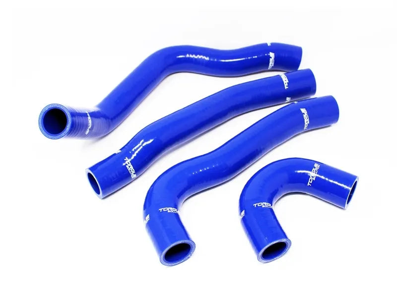 Torque Solution Silicone Radiator Hose Kit (EVO X)Blue — fits Mitsubishi Lancer