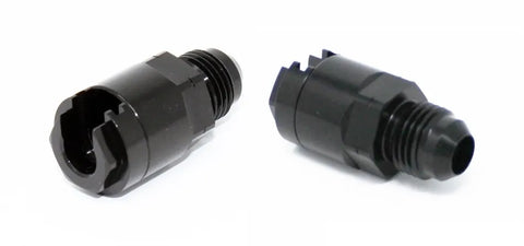 Torque Solution Hard Line Adapter Fittings -6AN/-6AN (Subaru)