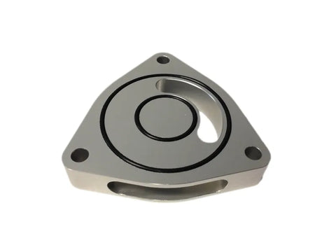 Torque Solution Blow Off BOV Sound Plate (Civic 1.5T 16+) Silver - Multiple Applications