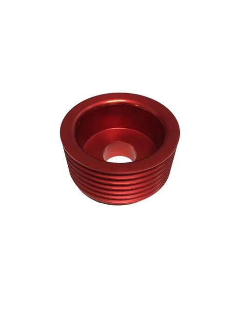 Torque Solution Lightweight Alternator Pulley (Genesis Coupe 3.8 2010+) Red
