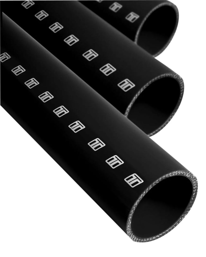 Turbosmart Silicone Straight Hose - Black, 75mm x 610mm - 3.00in x 2ft