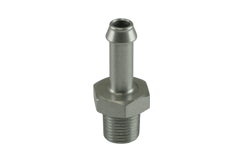 Turbosmart Fitting 6mm / 1/4in Hose End to 1/8 NPT Male