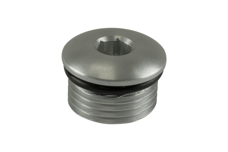 Turbosmart Fitting -10 AN ORB Blank - Silver TS-OB-10-CL