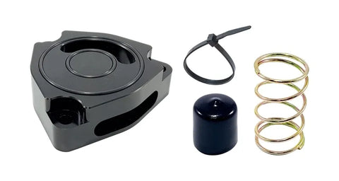 Torque Solution Blow Off BOV Sound Plate (Veloster 2011+ Turbo) Black — fits Hyundai Veloster