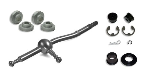 Torque Solution Short Shifter, Base + Shifter Cable + Gate Selector Bushing Combo (EVO X 08-09) — fits Mitsubishi L...