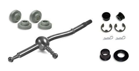 Torque Solution Short Shifter, Base + Shifter Cable + Gate Selector Bushing Combo (EVO X 2010+) — fits Mitsubishi L...