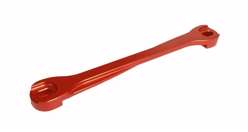 Torque Solution Billet Battery Tie Down (WRX/STi/Legacy/Forester/Outback) Red