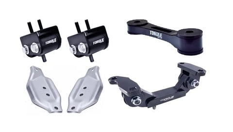 Torque Solution Engine, Transmission + Pitch Mount Kit w/ Mount Plates (WRX 01-14/Sti 2002+) — fits Subaru Impreza