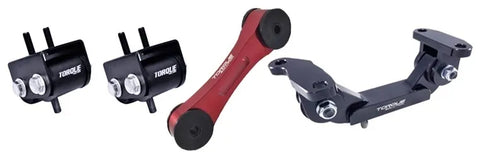 Torque Solution Engine, Transmission + Pitch Mount (WRX 01-14/STi 2002+) Red — fits Subaru Impreza