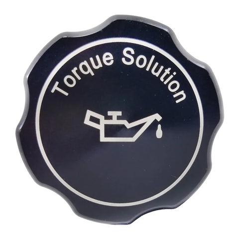 Torque Solution Billet Oil Cap (Subaru 89+/GR86) Black — fits Subaru Liberty Sedan GT