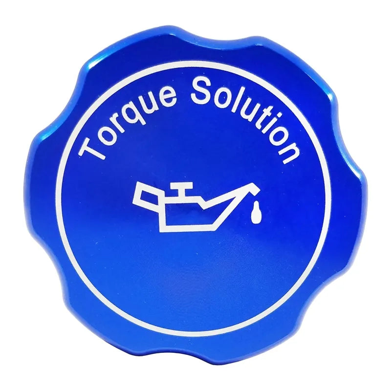 Torque Solution Billet Oil Cap (Subaru 89+/GR86) Blue — fits Subaru Liberty Sedan GT