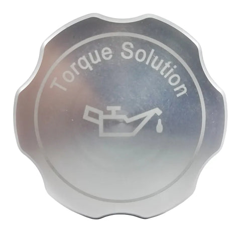 Torque Solution Billet Oil Cap (Subaru 89+/GR86) Silver — fits Subaru Liberty Sedan GT
