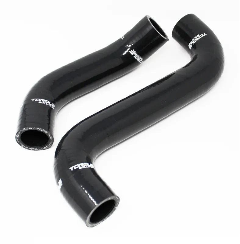 Torque Solution Silicone Radiator Hose Kit (WRX 01-7/STi 02-19) Black — fits Subaru Impreza