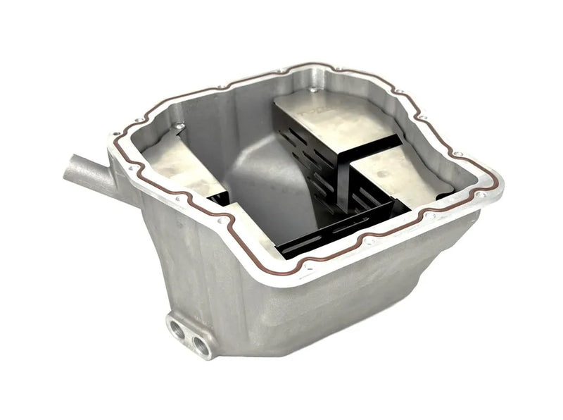 Torque Solution Torque Solution HD Oil Pan: Subaru EJ20/EJ25 - Silver