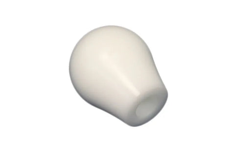 Torque Solution Delrin Tear Drop Shift Knob - 10x1.25 White