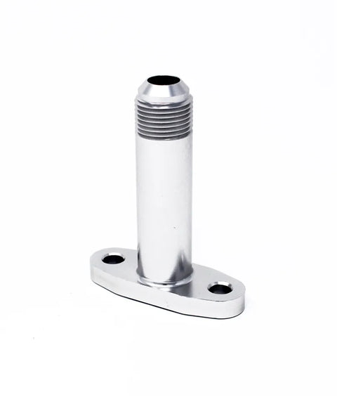 Torque Solution Extended Port Matched Oil Drain Flange -10AN for T3/T4 PTE / Turbonetics