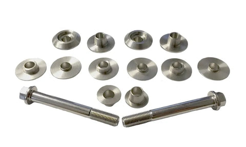 Torque Solution Billet Subframe Bushing Insert Kit (Volkswagen MK5/MK6/B6) — fits Volkswagen Golf Gti