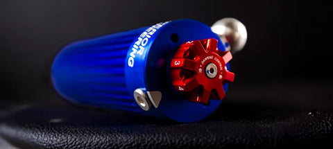 Superior Engineering Superior Adjustable 2.0 Monotube Remote Reservoir Pre-Assembled Struts Front 3 Inch (75mm) Lif...
