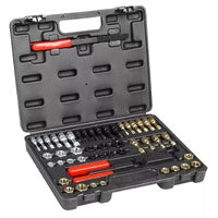 49PCS Brand New Thread Repair Kit Thread Chaser Set Thread Restorer Tool UNC UNF Metric standards