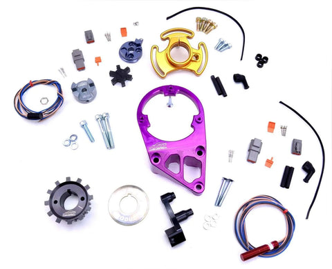 Platinum Racing Products Race Series' Mechanical Fuel Pump Kit to suit Nissan RB Twin Cam Large bore mount pump End...