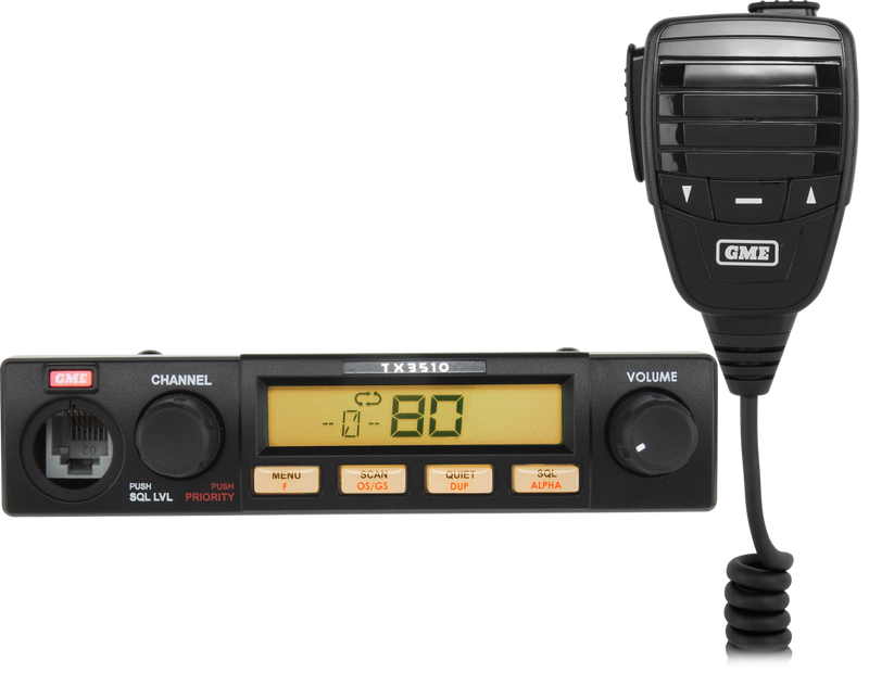 GME 5 Watt Compact UHF CB Radio with ScanSuit