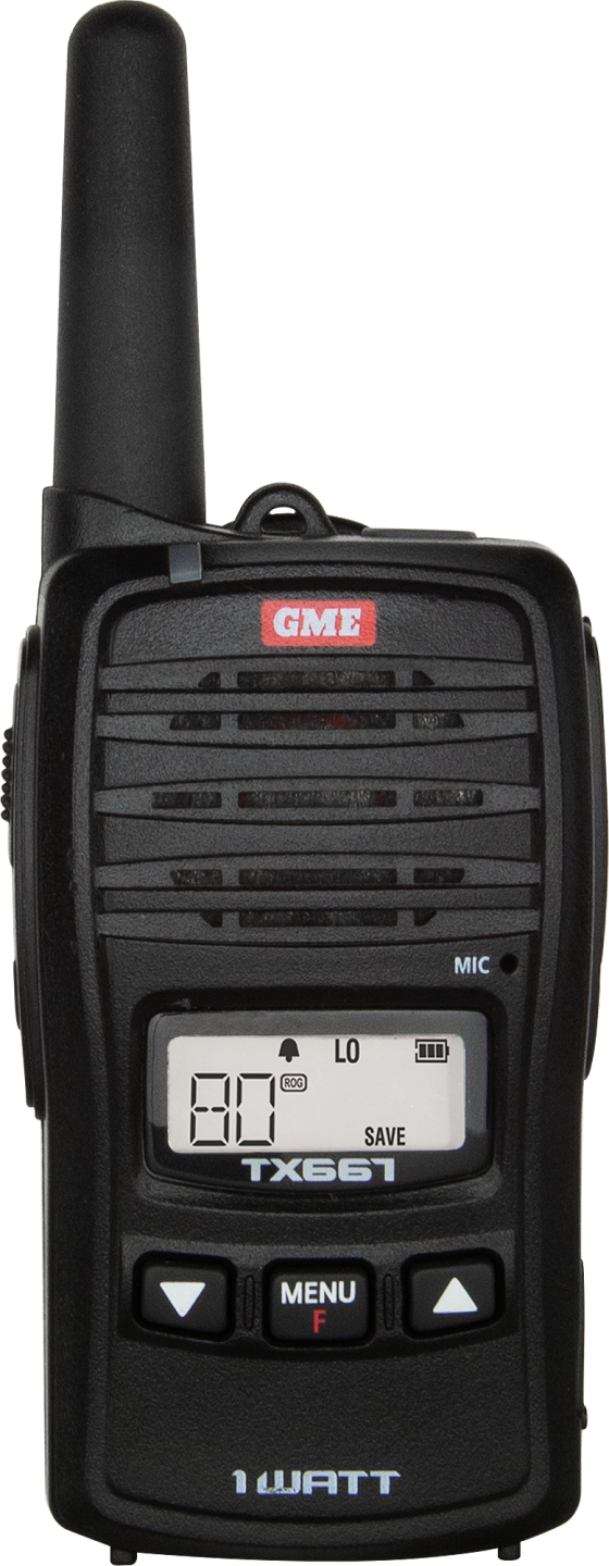 GME 1 Watt UHF CB Handheld Radio