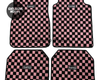 Tomu Sakura Pink Checker Floor Mats