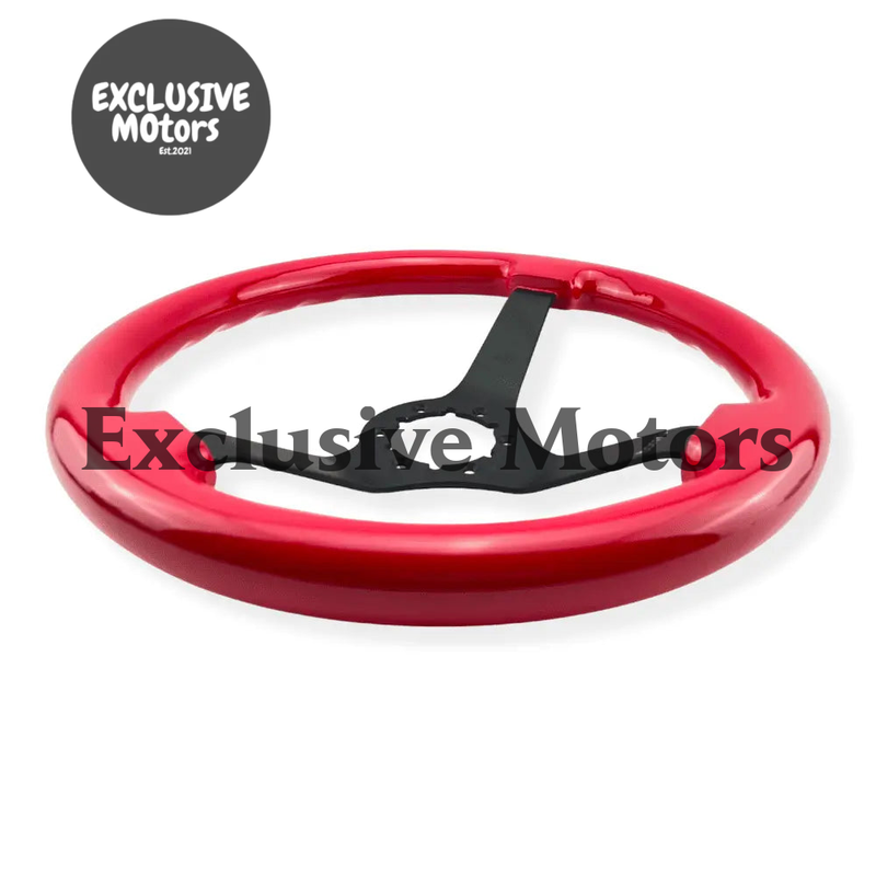 Gloss Red Steering Wheel