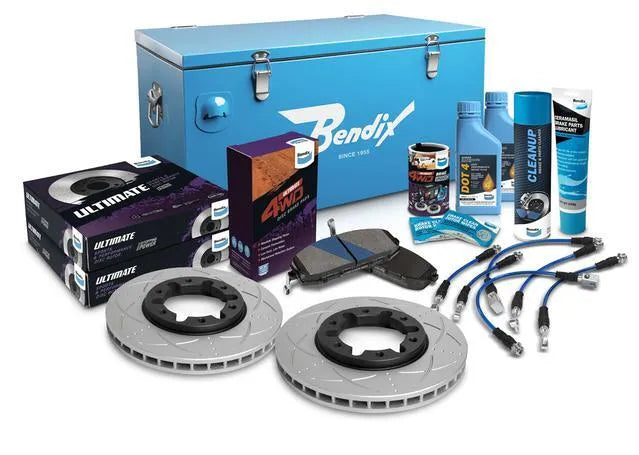 Bendix U4WD-BUK18 Ultimate 4x4 Brake Upgrade Kit Front