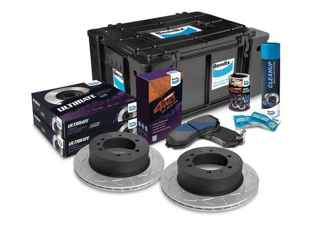 Bendix Ultimate 4x4 Brake Upgrade Kit Rear (Patrol 98-22) — fits Nissan Patrol GU