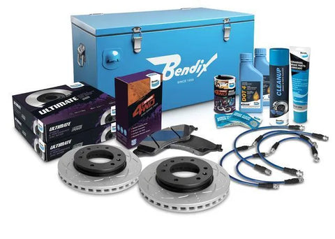 Bendix Ultimate 4x4 Brake Upgrade Kit Front Suits 4" (Ranger 11-18)