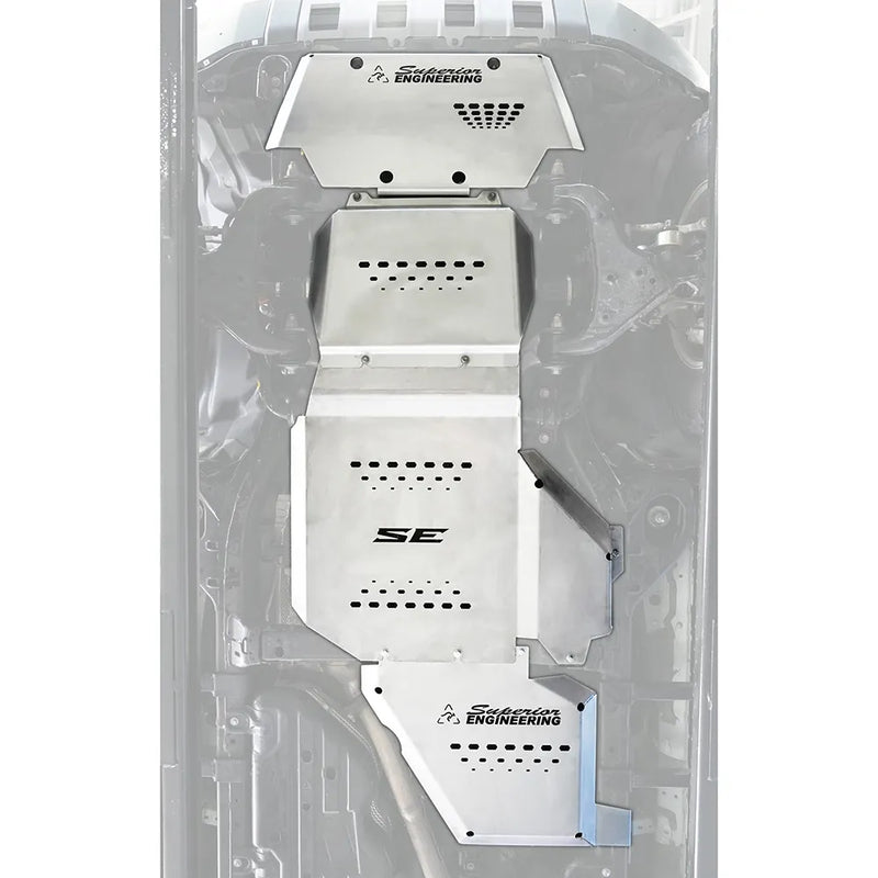 Superior Engineering Radiator/Diff/Transmission/Transfer Guard 304 Stainless Steel — Toyota Prado 250 Series GX/GXL/VX/Kakadu - Bash Plate Kit
