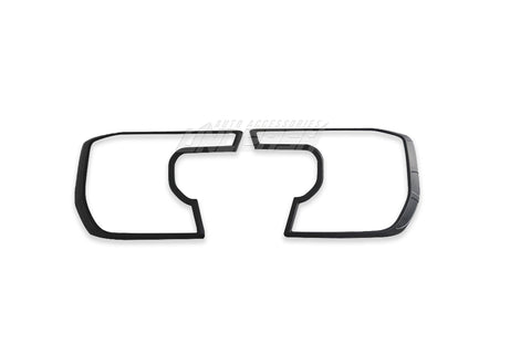 Black Headlight Covers/Surrounds for Ford Next-Gen Ranger XL 2022-Current
