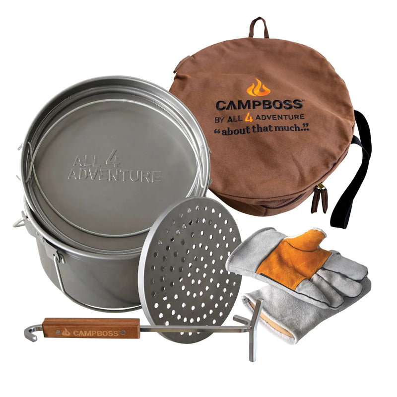 CampBoss CAMPBOSS Ultimate Camp Cooking Bundle