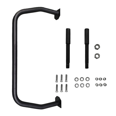 Black Powder Coated Aluminium Rear Ladder Rack