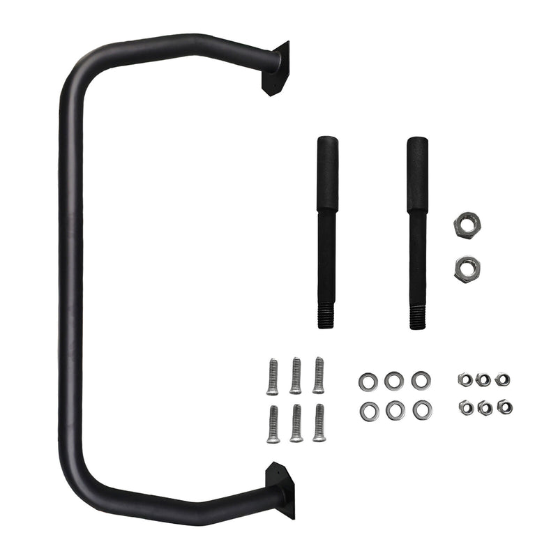 Black Powder Coated Aluminium Rear Ladder Rack