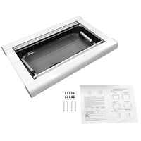 Fit For RVs Campers Mobile Homes RV Caravan Push Out Flat Window Rounded Corner 350x500mm