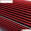 Universal 76Mm And 240Mm Height Cold Air Filter Red Work 76Mm Air Intake