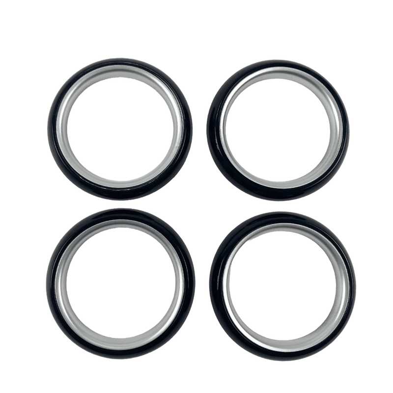 Black Air Vent Covers (4 Pack)