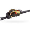 Quick Release Automatic Heavy Duty Retractable Ratchet Tie Down Strap black 50mm*4.5m — image 4