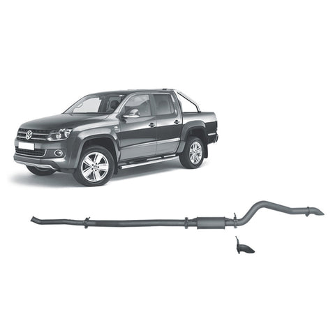 Redback Extreme Duty Exhaust 3in DPF Back (No Cat With