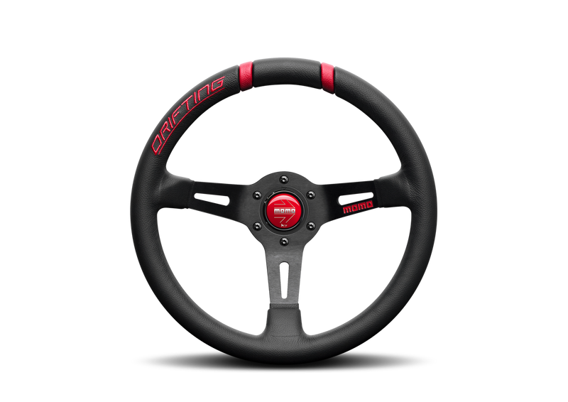 Momo Steering Wheel Drifting BLK/Red 330mm